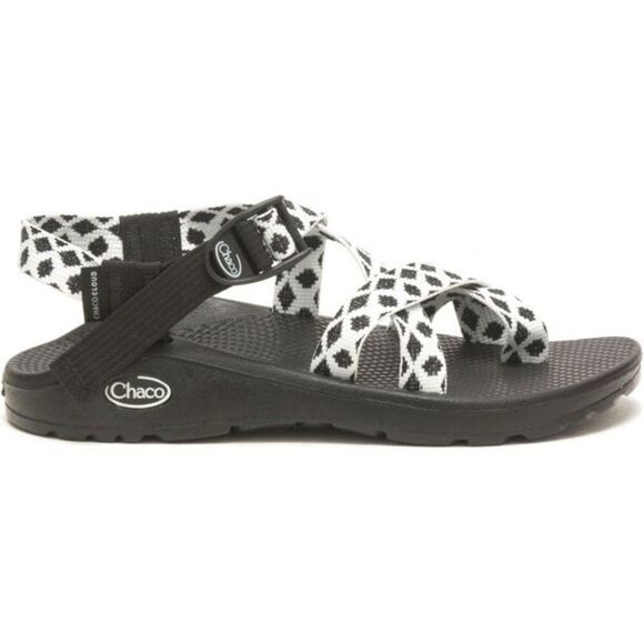 Chaco Z/Cloud 2 JCH109506 Sandals Women's 5 Black White Adjustable Strap ZPO2553 - Picture 1 of 10